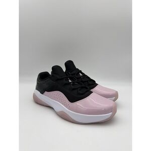 Jordan Air CMFT Low Black Pink Patent Leather Sneakers DV2629-051 Womens 12W